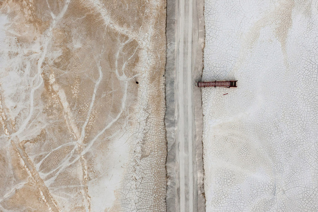 Toxic Beauty, Aerial photography taken during paraglider flight on prohibited areas in Poland.