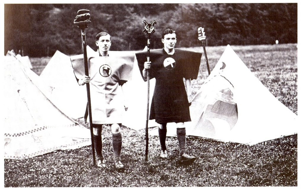 Image 1 - Kibbo Kift Kindred members at camp, 1928