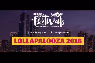 Lollapalooza Chicago'yu Red Bull TV'den izleyin