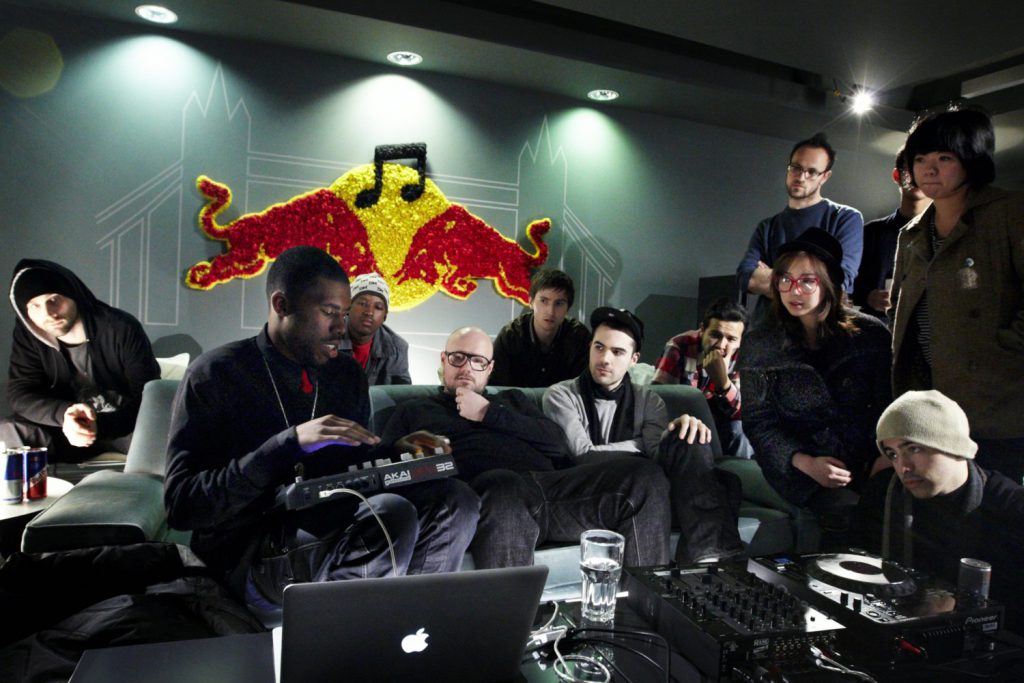 Flying Lotus holding a lecture at the Red Bull Music Academy in London, UK, March 8th 2010 // Thomas Butler / Red Bull Content Pool // P-20120217-71851 // Usage for editorial use only // Please go to www.redbullcontentpool.com for further information. //