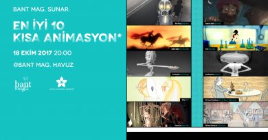 10 filmlik “Kısa Animasyon Gecesi”, 18 Ekim’de Bant Mag. Havuz’da