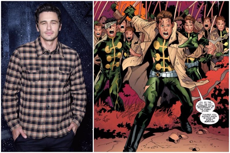 James Franco, "XMen" evrenine katılıyor bant mag