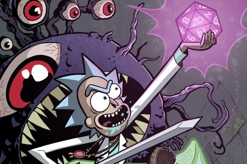 “Rick and Morty” ve “Dungeons and Dragons” aynı evrende buluşuyor