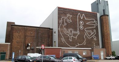 Amsterdam’da 1986’dan kalma dev Keith Haring murali keşfedildi