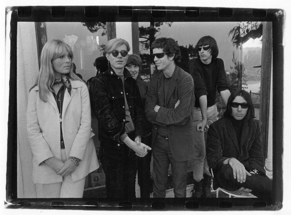 Velvet Underground Nico with Andy Warhol in the Hollywood Hills 1966