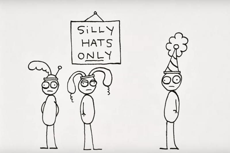 Like a silly. Silly hat. don hertzfeldt. silly wisher персонажи. thats silly.