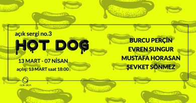 Açık Alan’ın yeni sergisi “HOT DOG!”, 7 Nisan’a kadar görülebilir