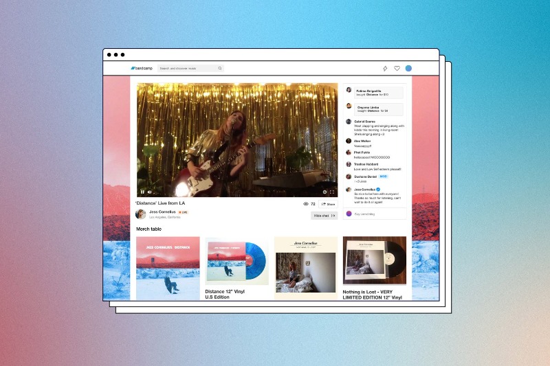 Bandcamp’ten müzisyenlere çevrimiçi konser kolaylığı