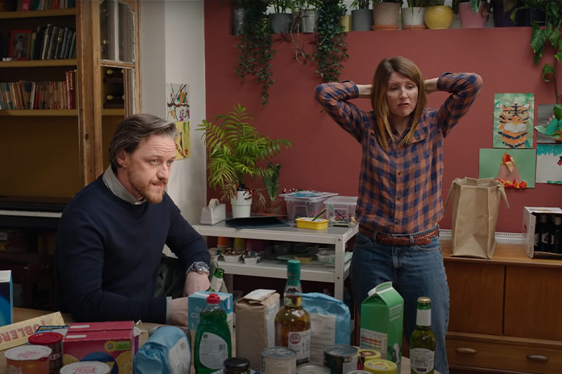 James McAvoy ve Sharon Horgan’ın karantinası: “Together”