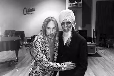 Dr. Lonnie Smith ve Iggy Pop’un stüdyo seansından bir kayıt daha