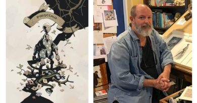 Mike Mignola eli değmiş Pinokyo kitabı