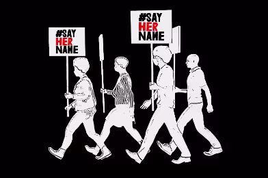 Janelle Monáe ve dostları #SayHerName diyor