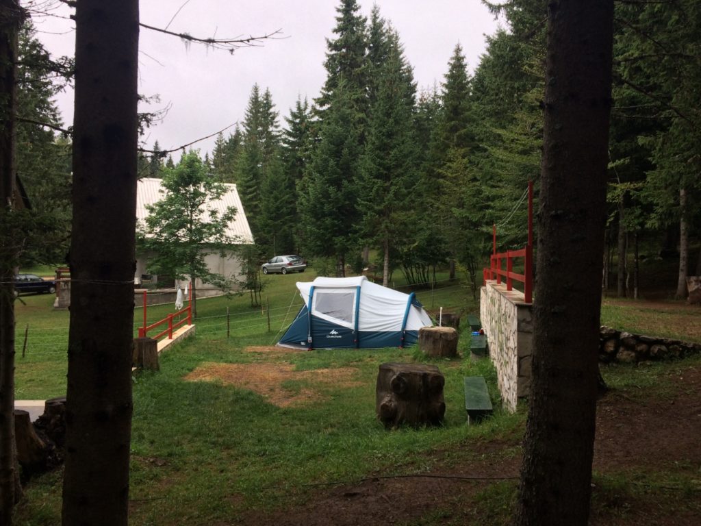 Durmitor Milli Parkı kamp