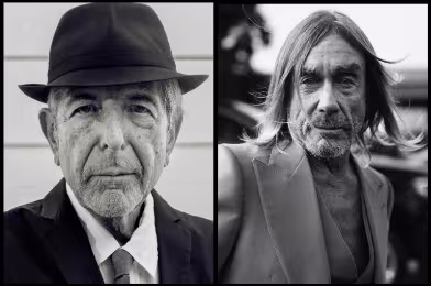 Leonard Cohen karanlığını bir de Iggy Pop’tan dinleyin