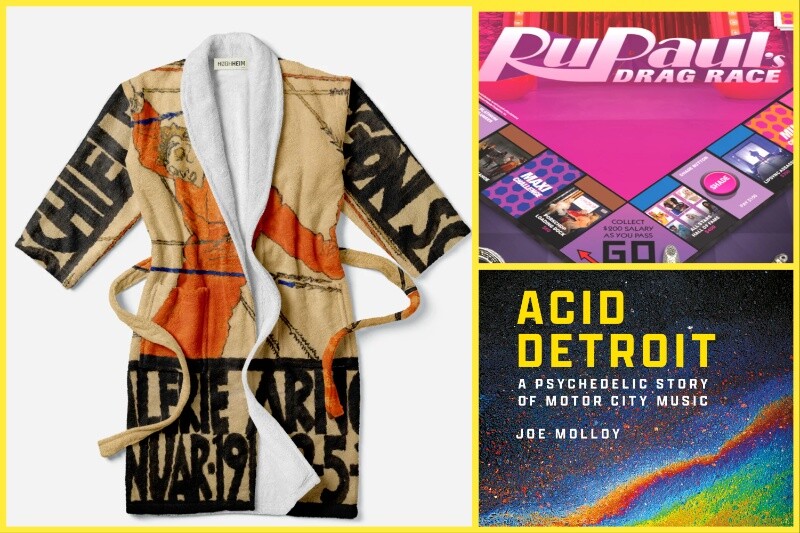 SPOT: HØGHHEIM bornozları, Drag Race Monopoly, Acid Detroit kitabı