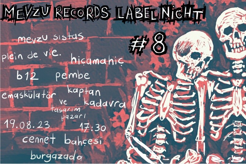 Mevzu Records Label Night #8: Kaptan Kadavra, Emaskülatör, pembe ve dahası