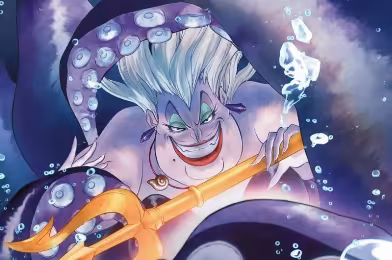 Disney Villains çizgi roman serisinde sahne sırası Ursula’nın