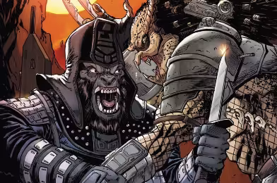 Marvel Comics'in çapraz bilim kurgu anlatısı: Predator vs. Planet of the Apes