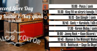 Analog Kültür, Record Store Day'i ve 1.yaşını kutluyor