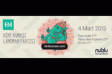 Yaratıcı sektörün ''İnsan Kaymakları'' sitesi Hint Kumaşı geri döndü!