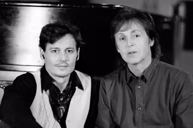 Paul McCartney ve Johnny Depp'ten yarım saatlik emprovize performans!