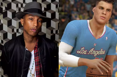 ''NBA 2k15''in müzikleri Pharrell Williams'tan