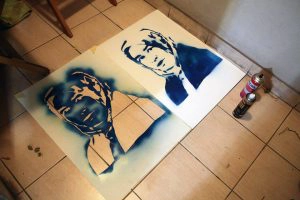 nevin stencil kesili