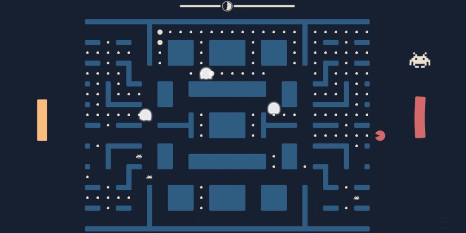 Pacman, Pong Game ve Space Invaders�ı birleştiren oyun ��Pacapong Pacman, Pong Game ve Space Invaders�ı birleştiren oyun ��Pacapong
