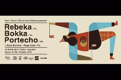 18 Aralık gecesi Nublu'da üç nefis grup: ''Don't Panic We Are From Poland''