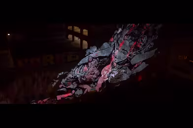 Video: Sofles'in mural çalışmasına nefes kesen bir mapping!