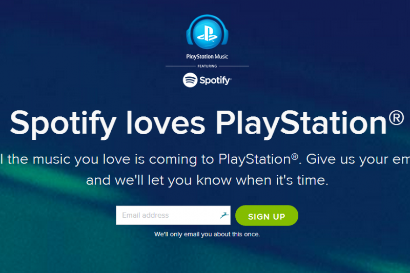 Sony, Playstation Music servisi için Spotify ile anlaştı