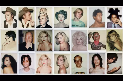 Andy Warhol'un polaroid fotoğrafları bir araya getirildi