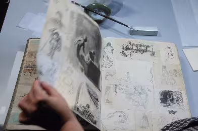 Van Gogh'un, arkadaşı Emile Bernard tarafından çizilmiş bir portresi seneler sonra bulundu